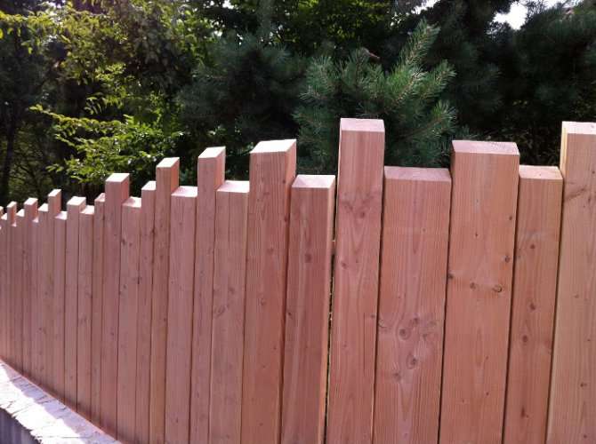 Piquet de clôture Bois 2m rond fraisé en Pin traité - 100 mm
