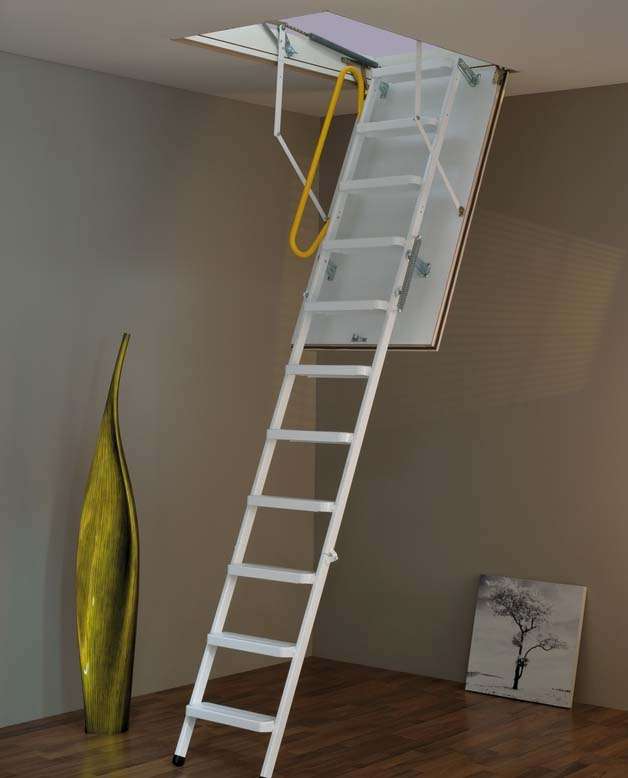 Escalier Escamotable Bois Fritz EB-Energy 2,8 m Trémie 120 x 60 cm 